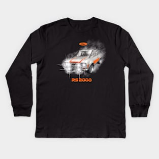 80s Legend Escort RS 2000 Kids Long Sleeve T-Shirt